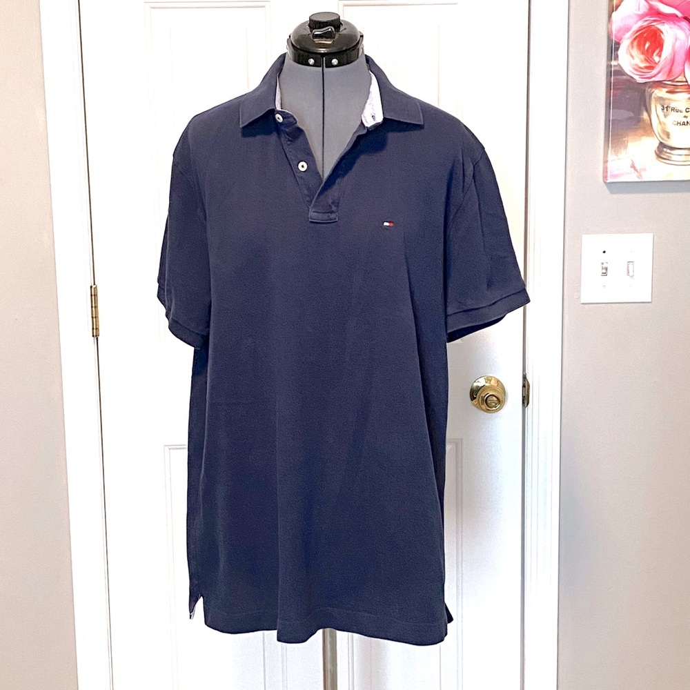 Tommy Hilfiger Navy Men’s polo XL 547